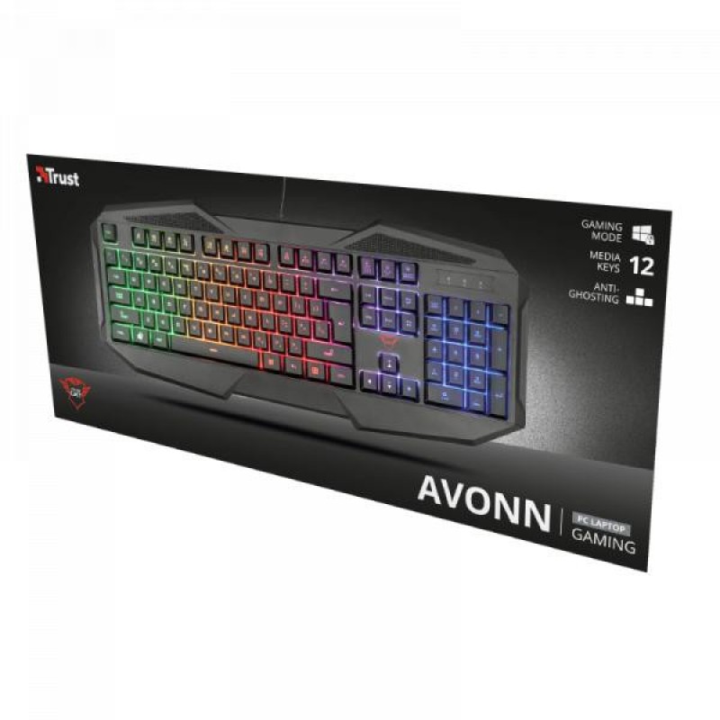 Клавіатура Trust GXT 830-RW Avonn Gaming Keyboard (22511)