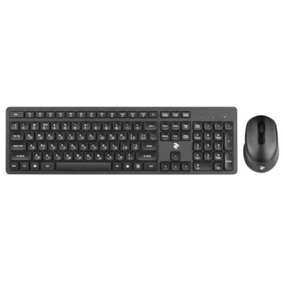 Комплект (клавіатура + миша) 2E MK420 WL Black (2E-MK420WB)