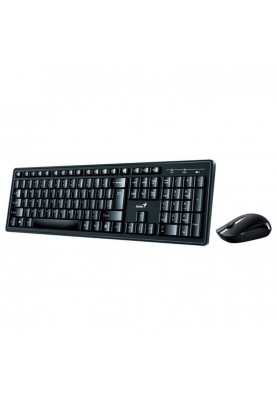 Комплект (клавіатура + миша) Genius Smart KM-8200 WL Black Ukr (31340003410)