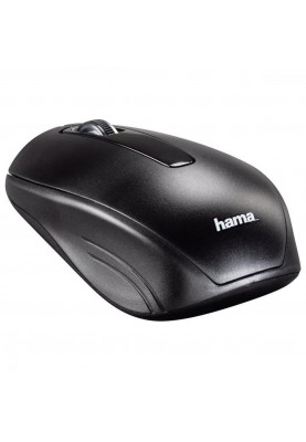 Комплект (клавіатура + миша) HAMA Cortino WL EN/UKR Black (89182664)