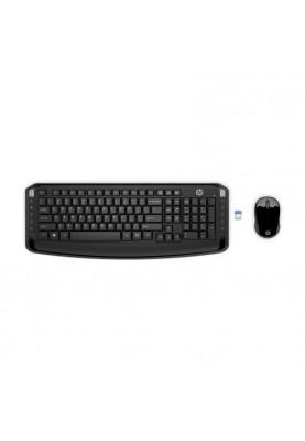 Комплект (клавіатура + миша) HP Keyboard & Mouse 300 Black (3ML04AA)