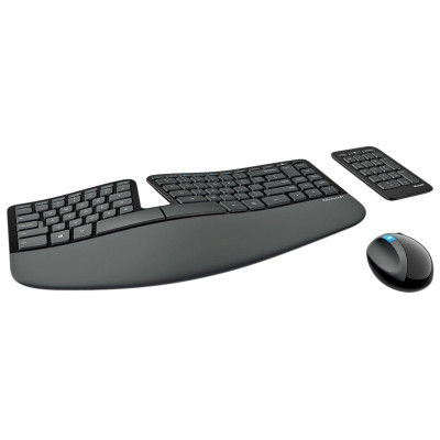Комплект (клавіатура + миша) Microsoft Sculpt Ergonomic Desktop (L5V-00017)