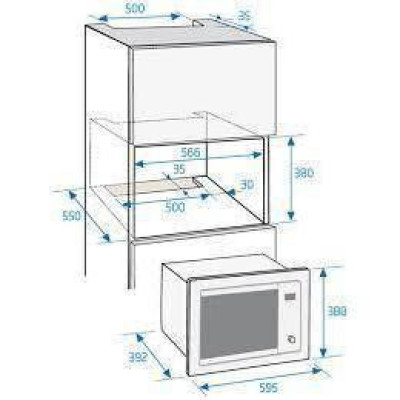 Мікрохвильова піч з грилем Beko MGB25333WG