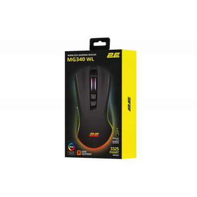 Миша 2E Gaming MG340 WL Black (2E-MG340UB-WL)