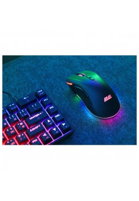 Миша 2E Gaming MG350 WL RGB Wireless/USB Black (2E-MG350UB-WL)