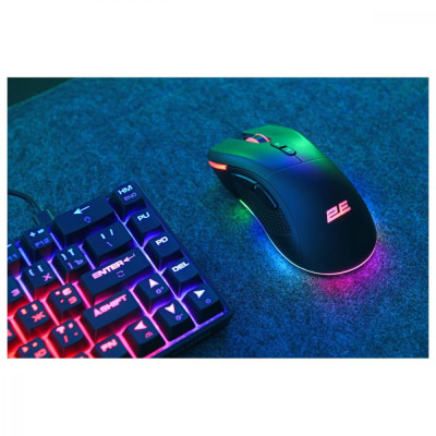Миша 2E Gaming MG350 WL RGB Wireless/USB Black (2E-MG350UB-WL)