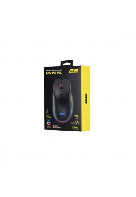 Миша 2E Gaming MG350 WL RGB Wireless/USB Black (2E-MG350UB-WL)