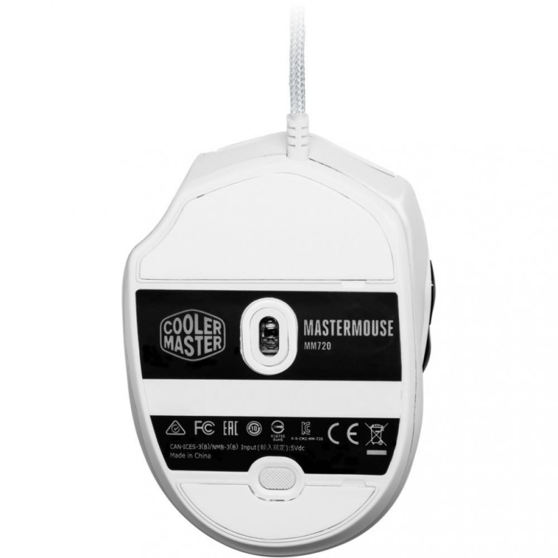 Миша Cooler Master MM720 USB Glossy White (MM-720-WWOL2)