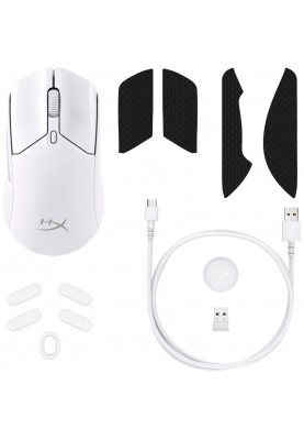 Миша HyperX Pulsefire Haste 2 Wireless White (6N0A9AA)