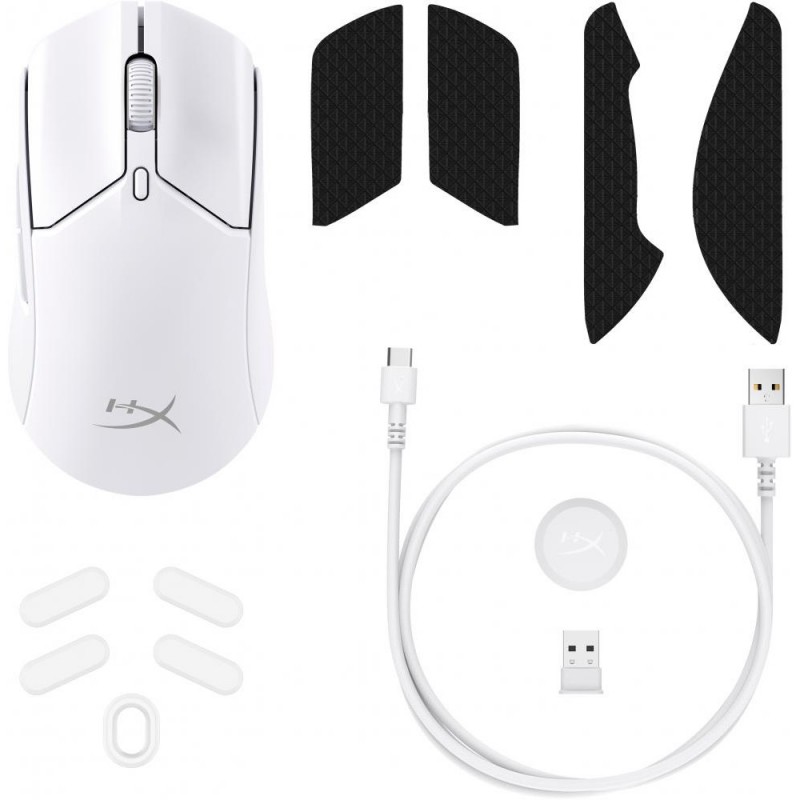 Миша HyperX Pulsefire Haste 2 Wireless White (6N0A9AA)