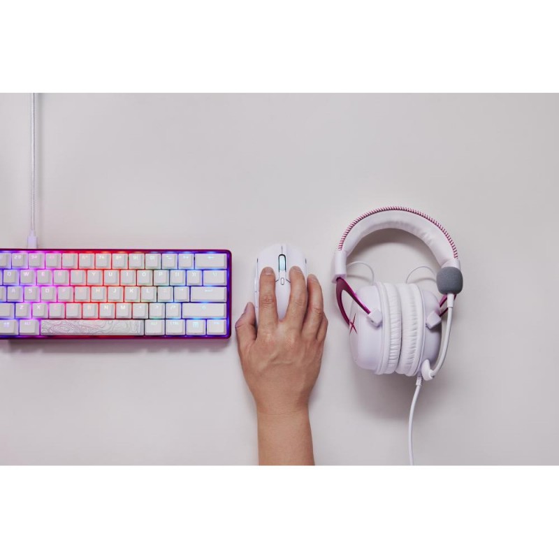 Миша HyperX Pulsefire Haste 2 Wireless White (6N0A9AA)