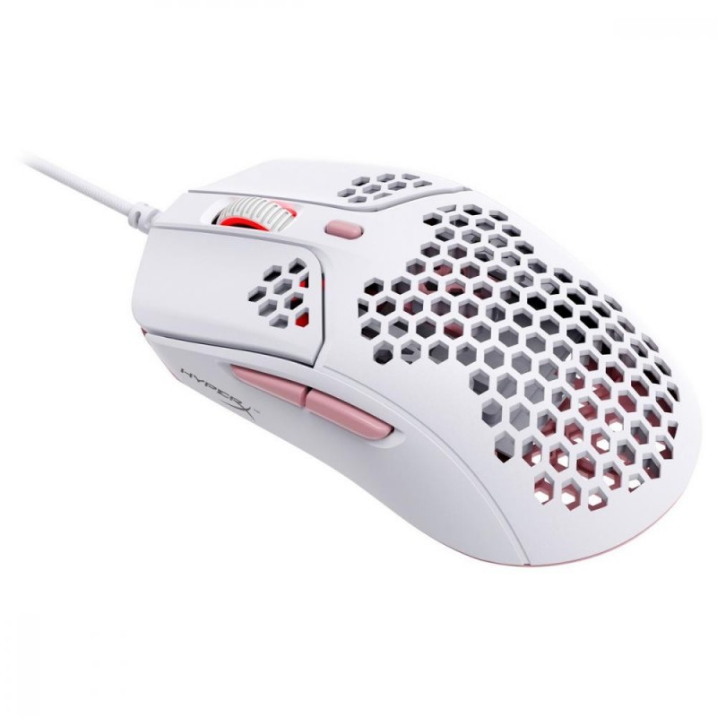 Миша HyperX Pulsefire Haste USB White/Pink (HMSH1-A-WT/G, 4P5E4AA)