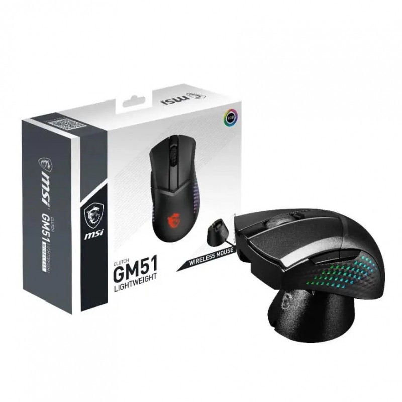 Миша MSI Clutch GM51 Lightweight Wireless (S12-4300080-C54)