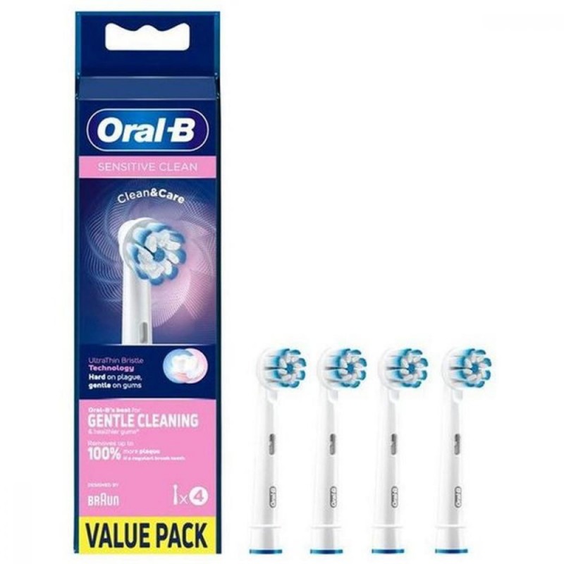 Насадка для електричної щітки Oral-B EB60 Sensitive Clean 4 шт