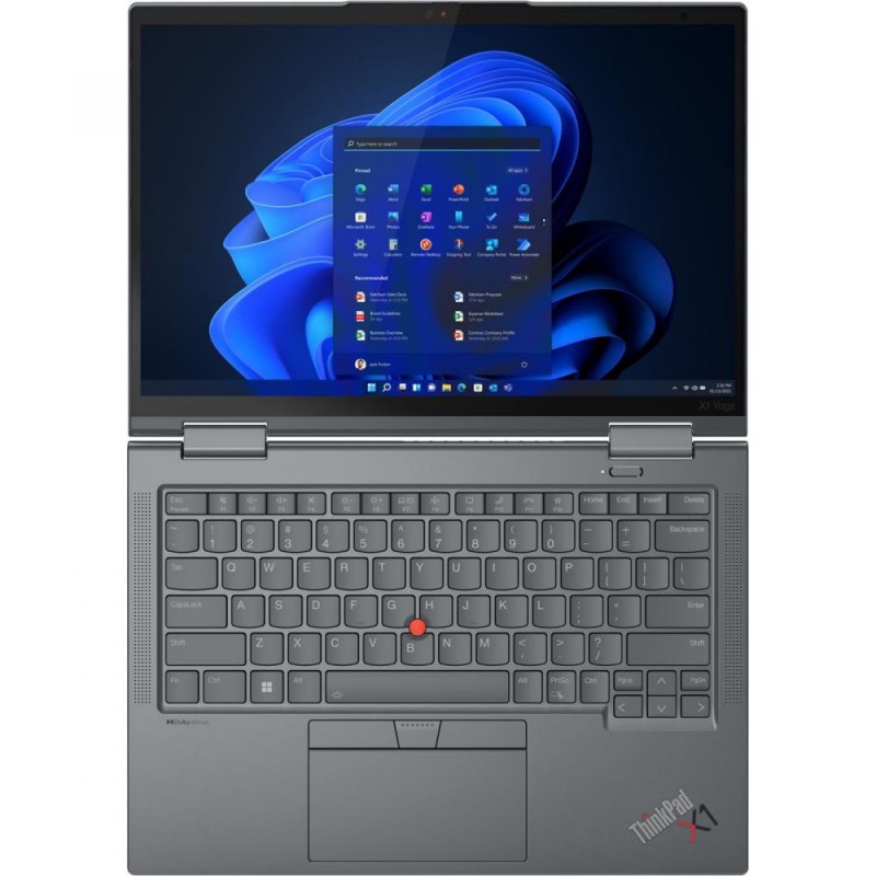 Ноутбук Lenovo ThinkPad X1 Yoga Gen 8 Storm Gray (21HQ0055RA)