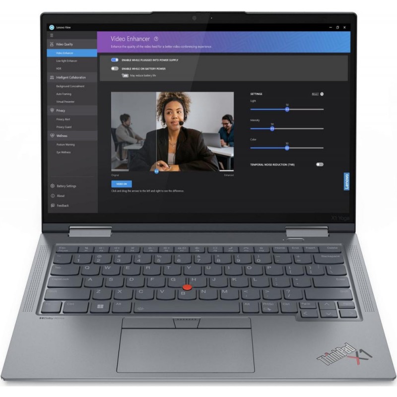 Ноутбук Lenovo ThinkPad X1 Yoga Gen 8 Storm Gray (21HQ0055RA)