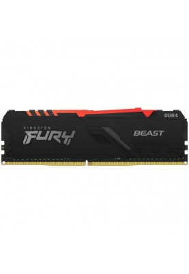 Пам'ять для настільних комп'ютерів Kingston FURY 16 GB DDR4 3200 MHz Beast RGB (KF432C16BBA/16)