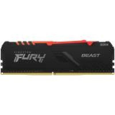 Пам'ять для настільних комп'ютерів Kingston FURY 16 GB DDR4 3200 MHz Beast RGB (KF432C16BBA/16)