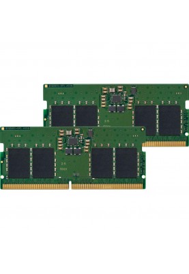 Пам'ять для ноутбуків Kingston 32 GB (2x16 GB) SO-DIMM DDR5 4800 MHz (KVR48S40BS8K2-32)
