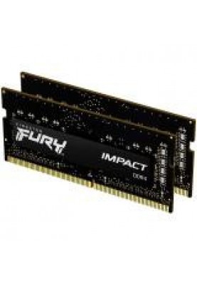 Пристрій для ноутбуків Kingston FURY 16 GB (2x8GB) SO-DIMM DDR4 3200 MHz Impact (KF432S20IBK2/16)