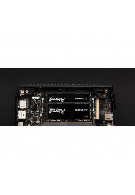 Пристрій для ноутбуків Kingston FURY 16 GB (2x8GB) SO-DIMM DDR4 3200 MHz Impact (KF432S20IBK2/16)