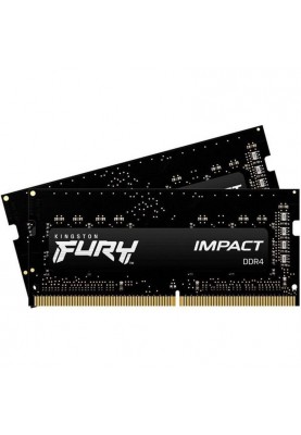 Пристрій для ноутбуків Kingston FURY 16 GB (2x8GB) SO-DIMM DDR4 3200 MHz Impact (KF432S20IBK2/16)