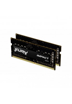 Пристрій для ноутбуків Kingston FURY 16 GB (2x8GB) SO-DIMM DDR4 3200 MHz Impact (KF432S20IBK2/16)