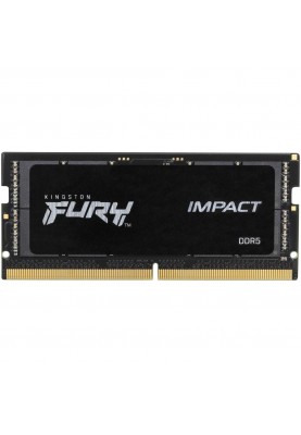 Пристрій для ноутбуків Kingston FURY 16 GB SO-DIMM DDR5 4800 MHz Impact (KF548S38IB-16)