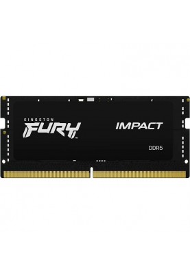 Пристрій для ноутбуків Kingston FURY 16 GB SO-DIMM DDR5 4800 MHz Impact (KF548S38IB-16)