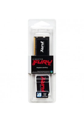 Пристрій для ноутбуків Kingston FURY 16 GB SO-DIMM DDR5 4800 MHz Impact (KF548S38IB-16)