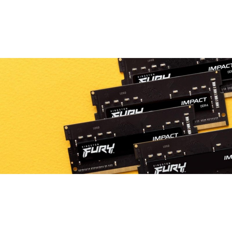 Пристрій для ноутбуків Kingston FURY 32 GB SO-DIMM DDR4 3200 MHz Impact (KF432S20IB/32)