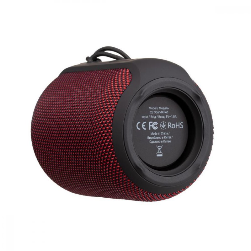 Портативна колонка 2E SoundXPod Red (2E-BSSXPWRD)