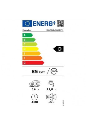 Посудомийна машина Electrolux EEC67310L