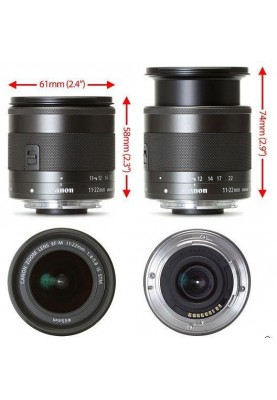Ширококутний об'єктив Canon EF-M 11-22mm f/4-5,6 IS STM