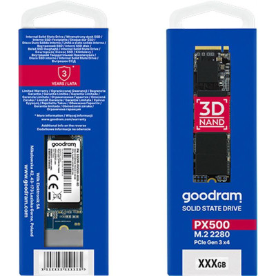 SSD накопичувач GOODRAM PX500 G.2 1 TB (SSDPR-PX500-01T-80-G2)