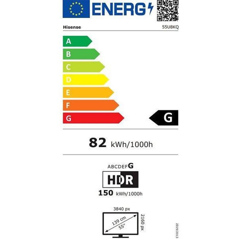 Телевізор Hisense 55U8KQ