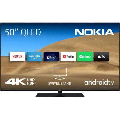 Телевізор Nokia 50" 4K UHD QLED Android TV (QNR50GV215ISW)