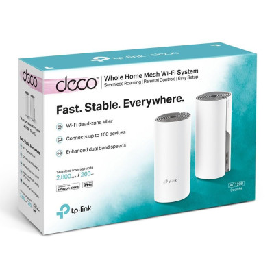 Точка доступу Wi-Fi TP-Link Deco E4 (2-pack)
