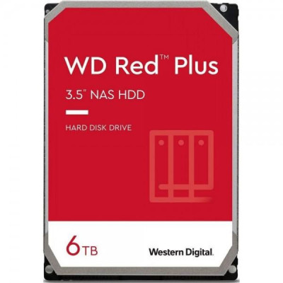Жорсткий диск WD Red Plus 6TB (WD60EFPX)