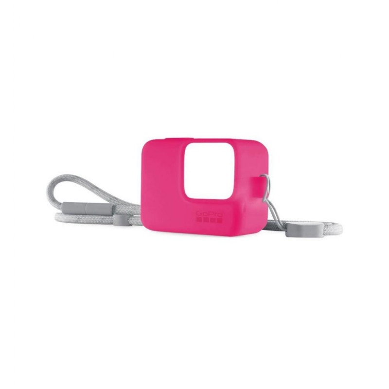 Чохол + ремінець GoPro Sleeve & Lanyard Electric Pink (ACSST-011)