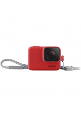 Чохол + ремінець GoPro Sleeve & Lanyard Firecracker Red (ACSST-012)