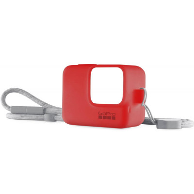 Чохол + ремінець GoPro Sleeve & Lanyard Firecracker Red (ACSST-012)