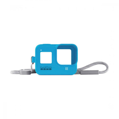 Чохол GoPro HERO8 Black Sleeve + Lanyard Bluebird (AJSST-003)