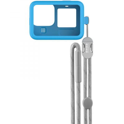 Чохол/кейс GoPro Sleeve&Lanyard Blue для HERO9 Black (ADSST-003)