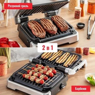 Електрогриль притискний Tefal OptiGrill 2in1 GC772D30 Електрогриль притискний Tefal OptiGrill 2in1 GC772D30