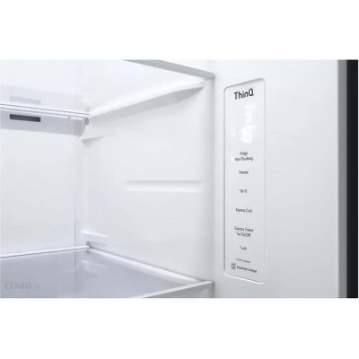 Холодильник із морозильною камерою LG GSJV71PZTE