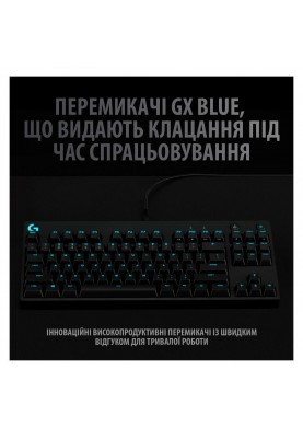 Клавіатура Logitech G PRO Mechanical Gaming USB (920-009392)