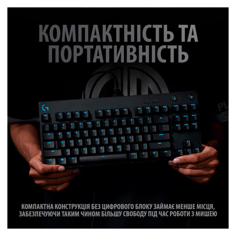 Клавіатура Logitech G PRO Mechanical Gaming USB (920-009392)