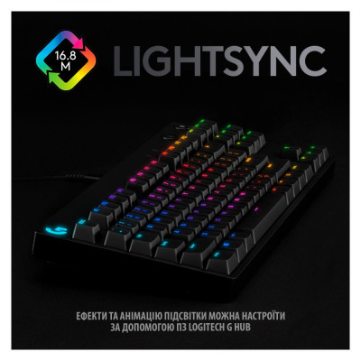 Клавіатура Logitech G PRO Mechanical Gaming USB (920-009392) Клавіатура Logitech G PRO Mechanical Gaming USB (920-009392)