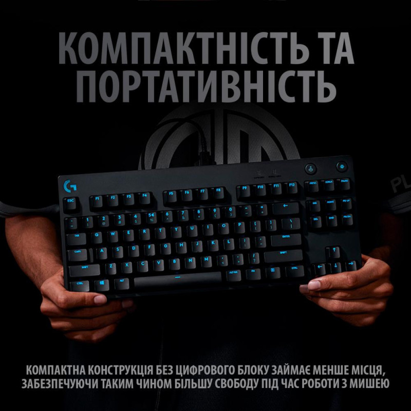 Клавіатура Logitech G PRO Mechanical Gaming USB (920-009392)